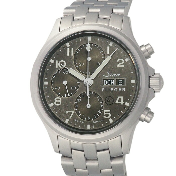 ジン フリーガー クロノグラフ 358.SA.FLIEGER.DS 国内正規 箱・保証書付 中古 腕時計|質 清水屋