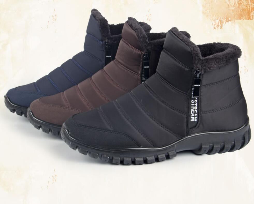 市場 スノーシューズ 歩きやすい ムートンブーツ スノーブーツ 雪靴 メンズ 靴 防寒 モコモコ ショートブーツ すっきり 裏起毛