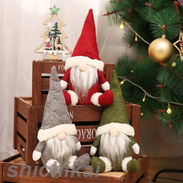 クリスマスファー付きぬいぐるみ 楽天市場】2点セット クリスマスの精霊ぬいぐるみク クリスマス