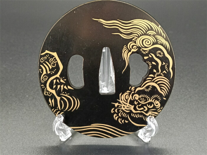 JYT07　日本刀装具　刀鍔　猫の図　鉄地　透　刀剣美術 JYT07 日本刀装具 刀鍔 猫の図 鉄地 透 刀剣美術 - メルカリ