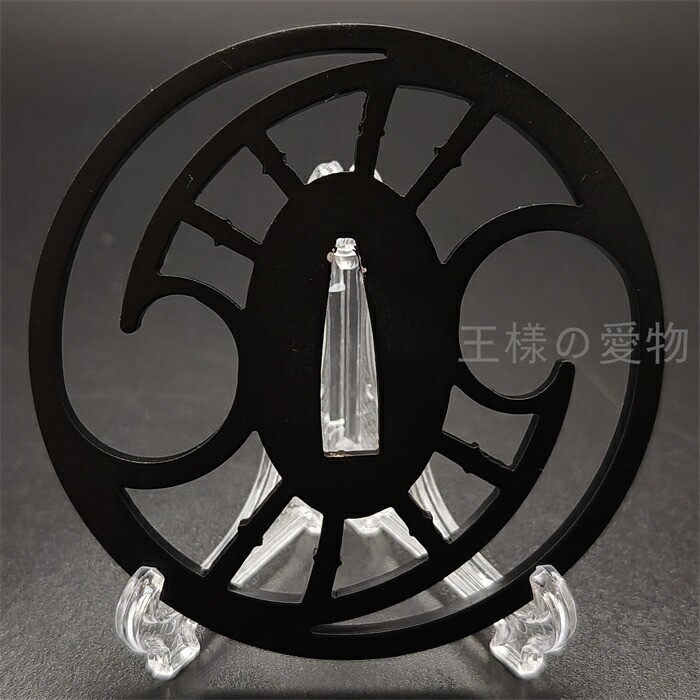 楽天市場】日本刀装具 刀鍔 海波の図 銅地 金工 細工 鍔 つば 居合用