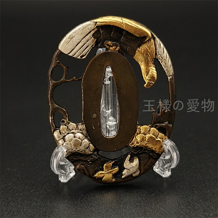 刀装具　鉄鍔　鐔　⑦ 武具　刀　金家 刀装具鉄鍔鐔⑦ 武具刀金家