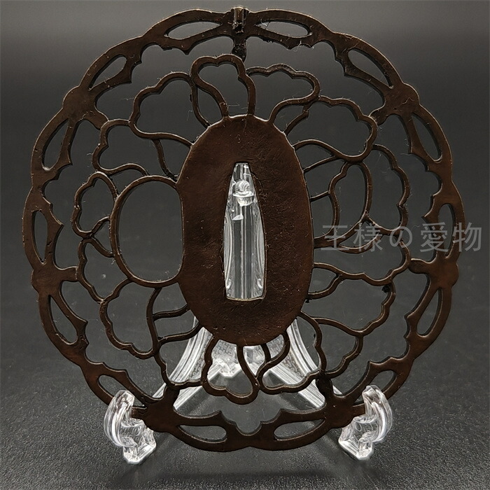 楽天市場】日本刀装具 刀鍔 太刀拵図 銅地 金工 細工 鍔 つば 居合用