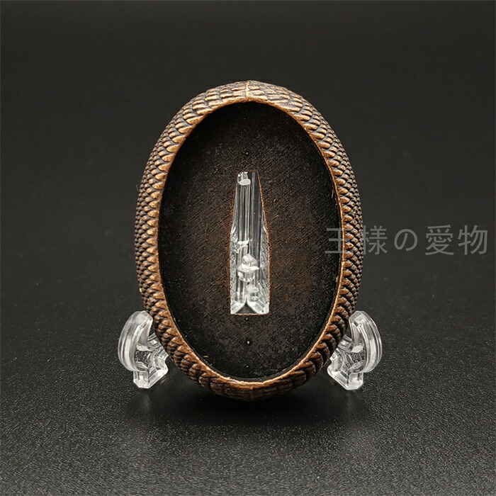 楽天市場】日本刀装具 鱗紋の図 金色 短刀鍔 合金製 現代品 鍔 刀の鍔