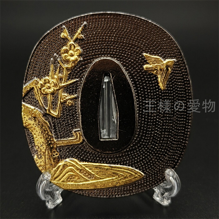 楽天市場】日本刀装具 ゾロの愛刀三代鬼徹の図 刀鍔 合金製 現代品 鍔