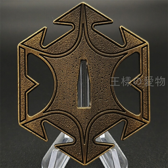 日本刀装具（鍔）5点セット（ケース付き） Amazon.co.jp: KK78 日本刀装具 刀鍔 龍図 合金製 現代品 つば