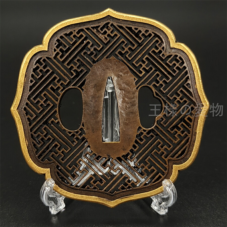 楽天市場】日本刀装具 刀鍔 竹林七賢図 銅地 金工 細工 鍔 つば 居合用