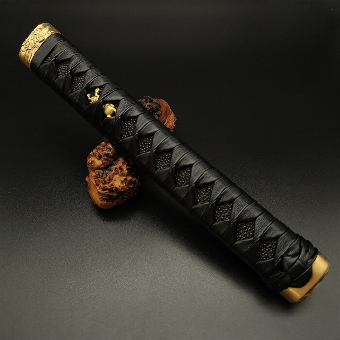 日本刀　花目貫　2個セット 楽天市場】日本刀装具 大刀柄 新品 長約30CM 桜縁頭 桜の枝目貫