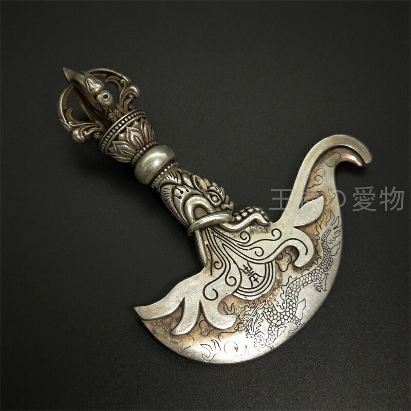 楽天市場】カルタリ (曲刀） 11．5cm 真鍮 密教法具