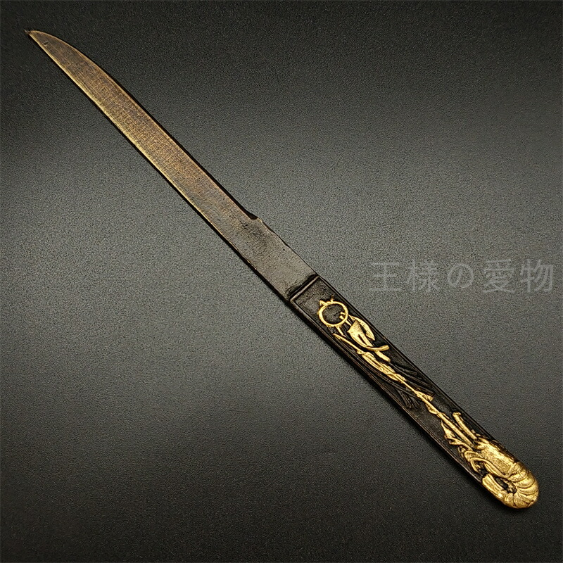 楽天市場】武具 十手 釵 サイ 琉球古武術 48CM 銀色 鉄製 二本セット