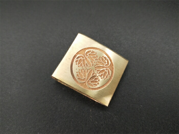 日本刀装具 ☆ はばき　四分一 日本刀 ハバキ 4点 江戸時代｜鍔、刀装具