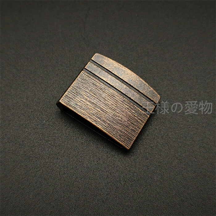 楽天市場】ニ重はばき 銅製 特注品 落雨図 赤銅色 日本刀装具 ハバキ