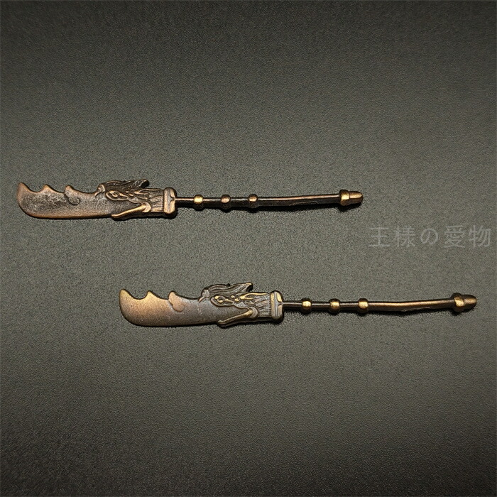 楽天市場】銅製刀装具 短刀拵 柄鞘一式 遊女の図 絵金銀 金工品