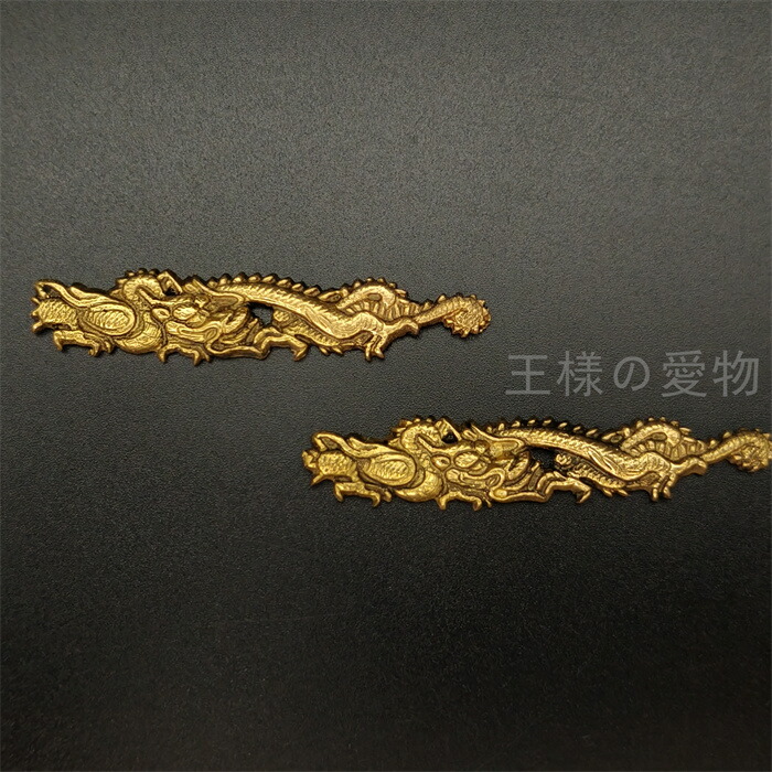 SALE⬇️時代物 目貫 龍虎　金銀　骨董　金工　刀装具　銅製 楽天市場】日本刀装具 刀鍔 龍虎図 銅色 銅地 金工 細工 鍔 つば