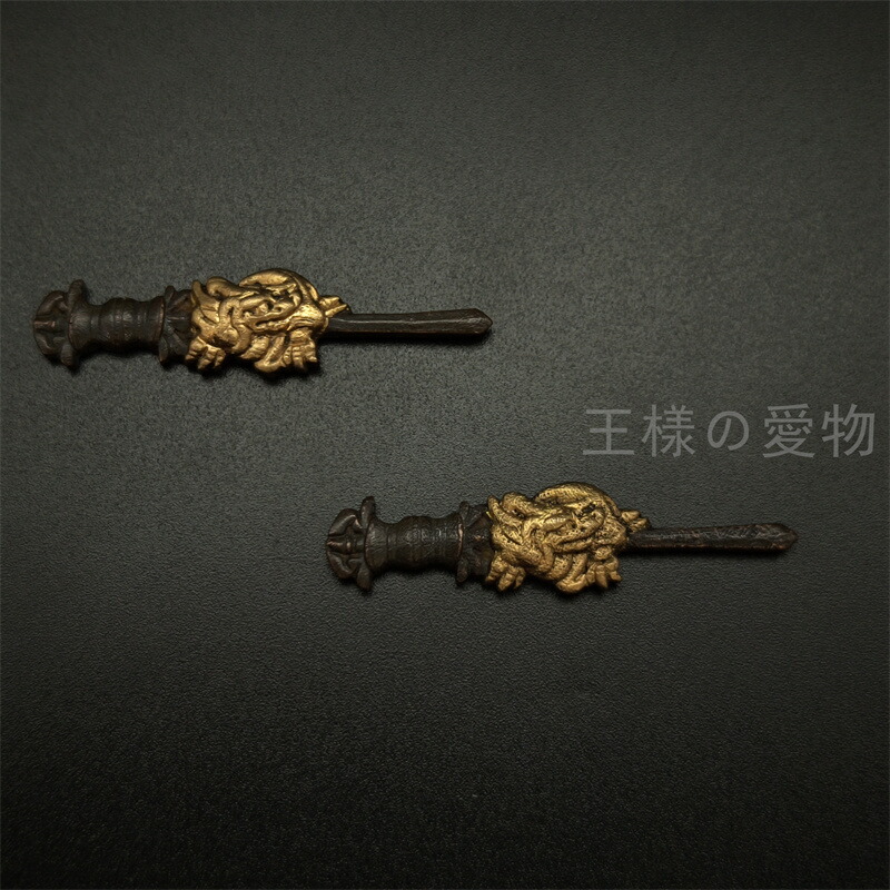 楽天市場】目貫 翼と桜 銅製 細工 日本刀装具 武具 刀剣美術 : 王様の愛物