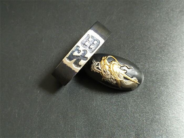 楽天市場】日本刀装具 縁頭 龍の図 合金製 刀剣美術 武道具 居合 現代