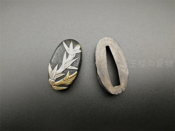 楽天市場】銅製刀装具 短刀拵 柄鞘一式 竹蛇の図 絵金銀 金工品 細工