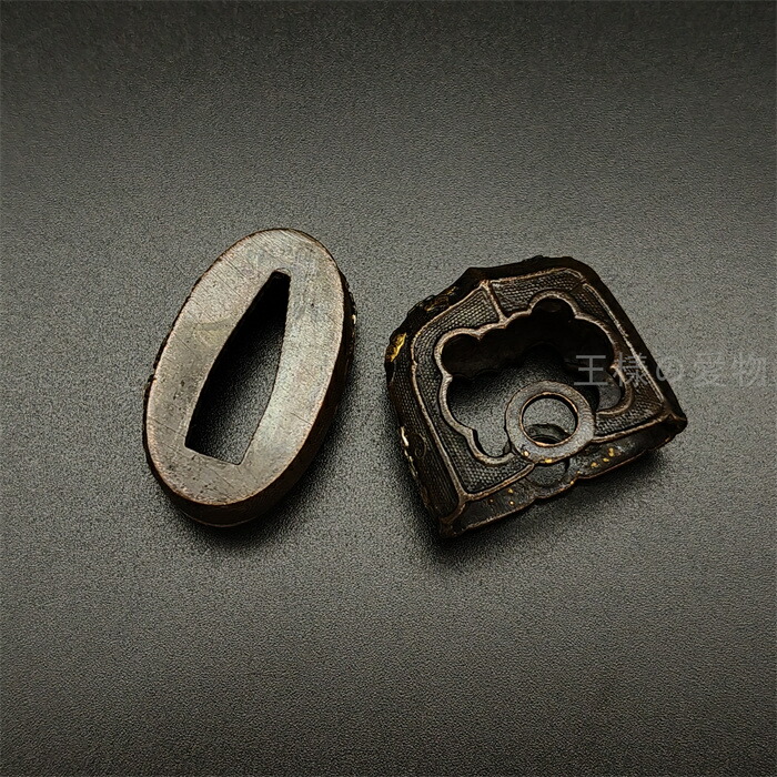 楽天市場】銅製刀装具 短刀拵 柄鞘一式 王蛇の図 絵金銀 金工品