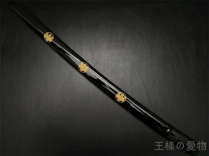 日本刀装具　高級鞘　黒色鞘　大刀　打刀　日本刀鞘　日本刀　刀装具　牛角拵え 日本刀鞘 高級鞘 黒色鞘 藤巻 大刀 打刀 日本刀 刀装具 牛角拵え