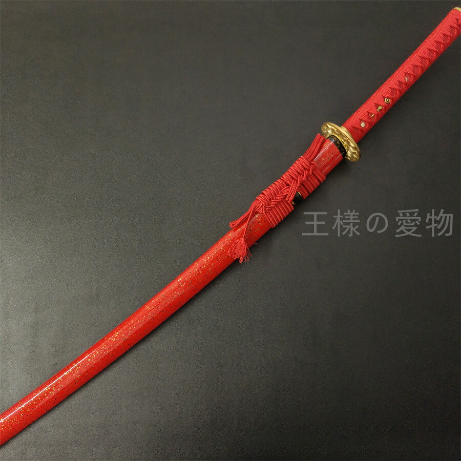日本刀 書きうつす刀 蓮の鍔 銅製飾りつけ 木製刀 硬木製 居合訓練を受ける コスプレ用 人切り包丁拵 武道具