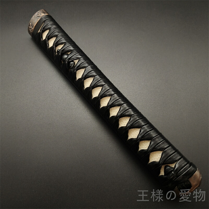 楽天市場】はばきセット 切羽 黄銅製 黒メッキ 日本刀装具 : 王様の愛物