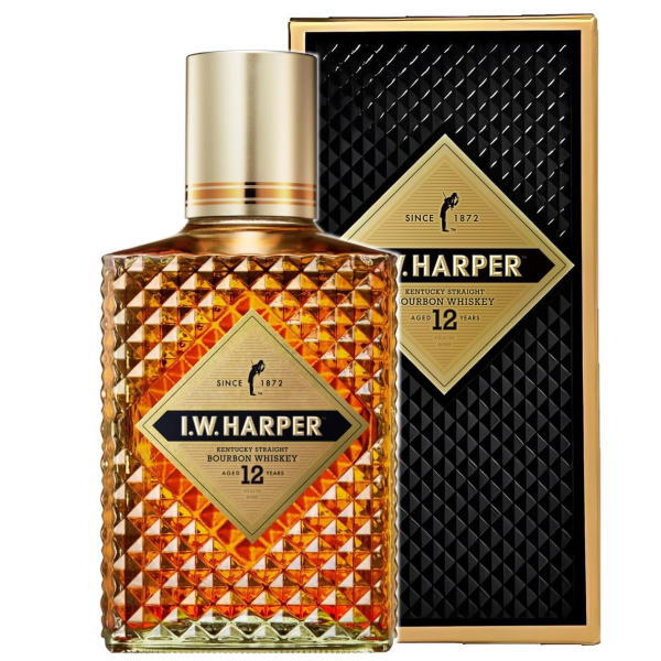 ハーパー12年　２本セット 楽天市場】[新型 正規品] I.W.ハーパー 12年 750ml 2本セット 43