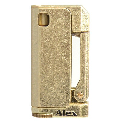 アレックス Alex-5 オイルライター ブラスバレル 真鍮製【メール便発送は出来ません】