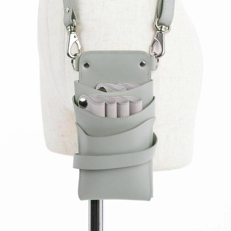 【アウトレットセール 10％OFF】訳あり/国内シザーケース専門職製造会社 御膳上等本革 / DEEDS  シエーナ 本革 L007 ともし火薄墨色 4~6丁入 シザーケース /  美容師 理容師 トリマー 流出商品目録 トリマー シザーケース シザーバッグ 本革 革