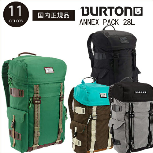 Burton Annex Pack Bag Rucksack Men Gap Dis Domestic Regular Article Snowboarding Pority Black Attending School Commuting Notebook