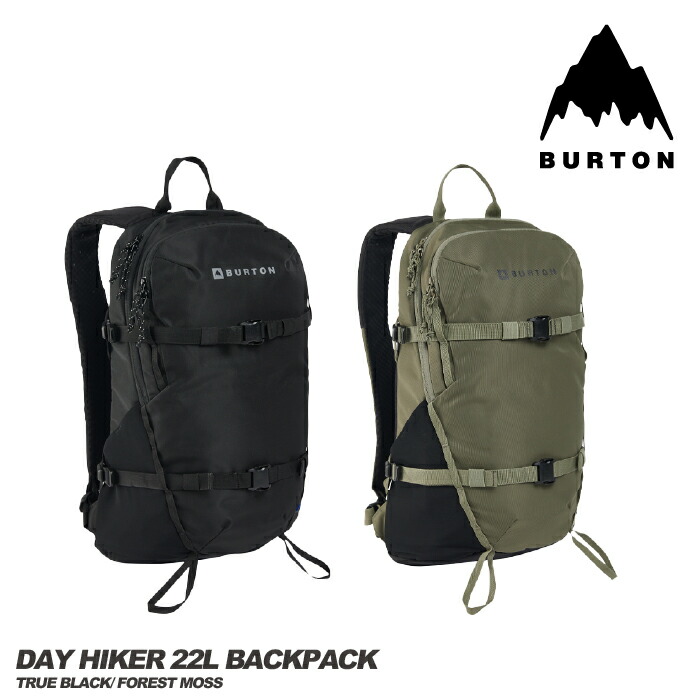 即納★店頭受取OK★[日本正規品]25-26 スノーボード バックパック バートン BURTON DAY HIKER 22L BACKPACK BURTON デイ ハイカー スノボ スキー ウィンタースポーツ リュックサック 2026 国内正規品