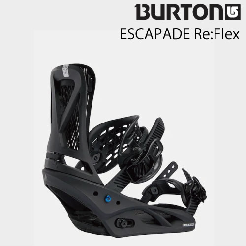 即納★店頭受取OK★[日本正規品]25-26 スノーボード ビンディング バートン BURTON ESCAPDE Re:Flex BLACK エスカペード リフレックス ブラック バインディング スノボ レディース ウーメンズ 女性 2025 国内正規品