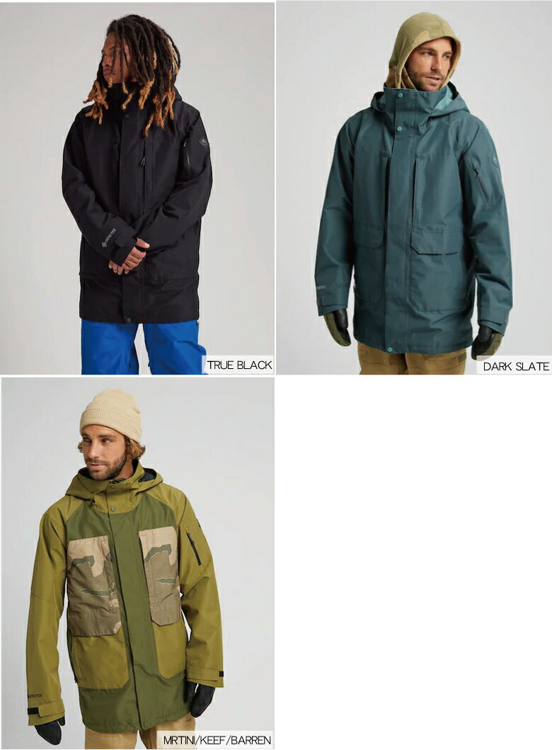 限定製作 楽天市場 21 Burton Gore Tex Vagabond Jacket バートン スノーボードウェア ウェア メンズ 21 ゴアテックス バガボンドジャケット 2レイヤー 黒 ブラック 国内正規品 パウダー バックカントリー ツリーラン 立体裁断 送料無料 Shift 最新人気