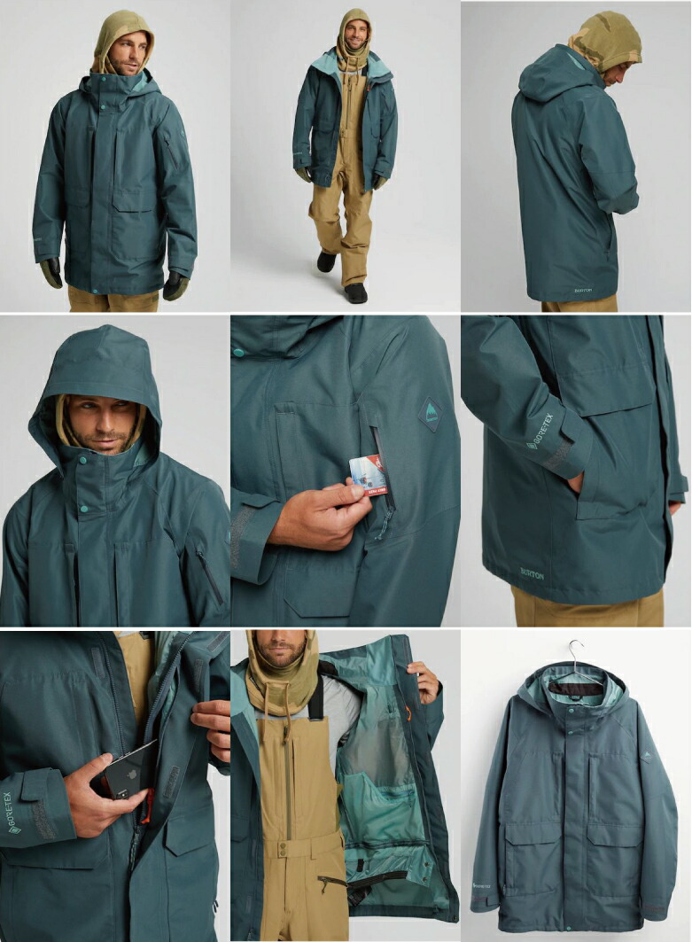 限定製作 楽天市場 21 Burton Gore Tex Vagabond Jacket バートン スノーボードウェア ウェア メンズ 21 ゴアテックス バガボンドジャケット 2レイヤー 黒 ブラック 国内正規品 パウダー バックカントリー ツリーラン 立体裁断 送料無料 Shift 最新人気