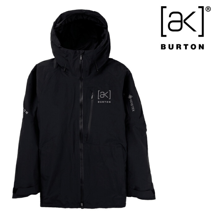 即納★店頭受取OK★[日本正規品]25-26 スノーボードウェア ジャケット バートン BURTON MEN'S AK CYCLIC GORETEX 2L JACKET True Black ゴアテックス メンズ 2026 国内正規品