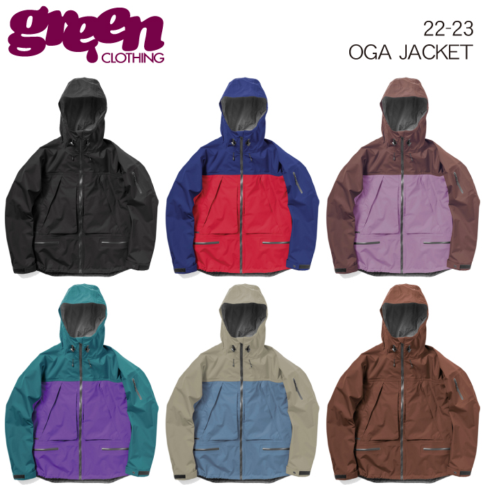 楽天市場】【22-23 GREEN CLOTHING FREE JACKET】グリーンクロージング