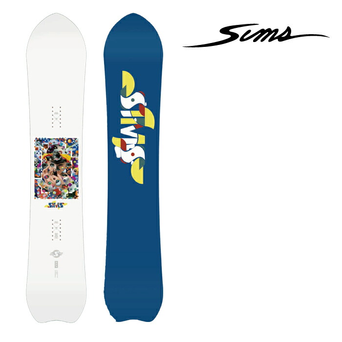 楽天市場】SIMS FLUID M POP Camber シムス フルイド スノーボード 板