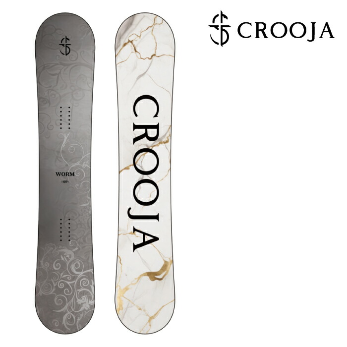 クロージャ　23-24 worm 148㎝ 楽天市場】おまけ多数 23-24 WORM CROOJA SNOWBOARDS 137 139