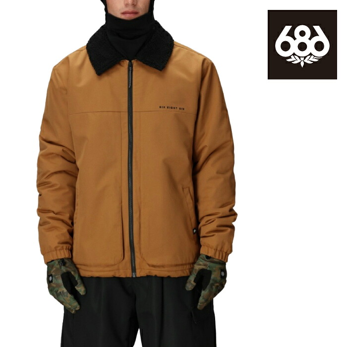 日本正規品 スノーボード ウェア ジャケット シックスエイトシックス 686 MENS CAIM INSULATED JACKET Caramel メンズ 25-26