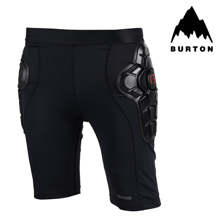 【店頭受取OK】日本正規品 スノーボード プロテクター バートン BURTON W IMPACT SHORT True Black インパクト ショーツ レディース 25-26｜SHIFT WEB SHOP
