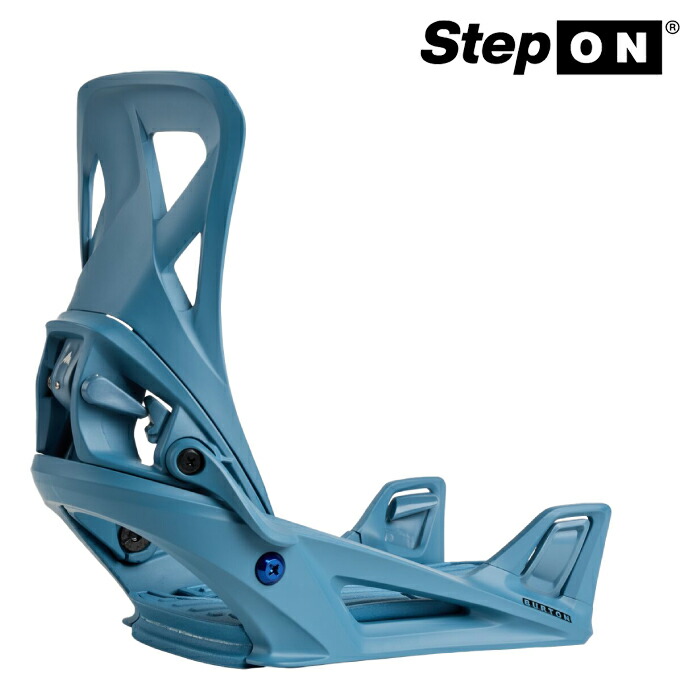 日本正規品 スノーボード ビンディング バートン BURTON MENS STEP ON Re:Flex Blue Stone ステップオン リフレックス バインディング メンズ 25-26