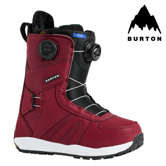 日本正規品 スノーボード ブーツ バートン BURTON WOMENS FELIX BOA Mulberry フェリックス ボア レディース 25-26