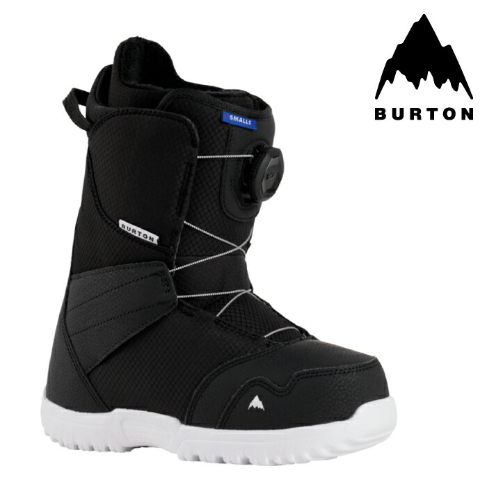 日本正規品 スノーボード ブーツ バートン BURTON KIDS SMALLS BOA Black スモールズ ボア キッズ ユース 子供 25-26