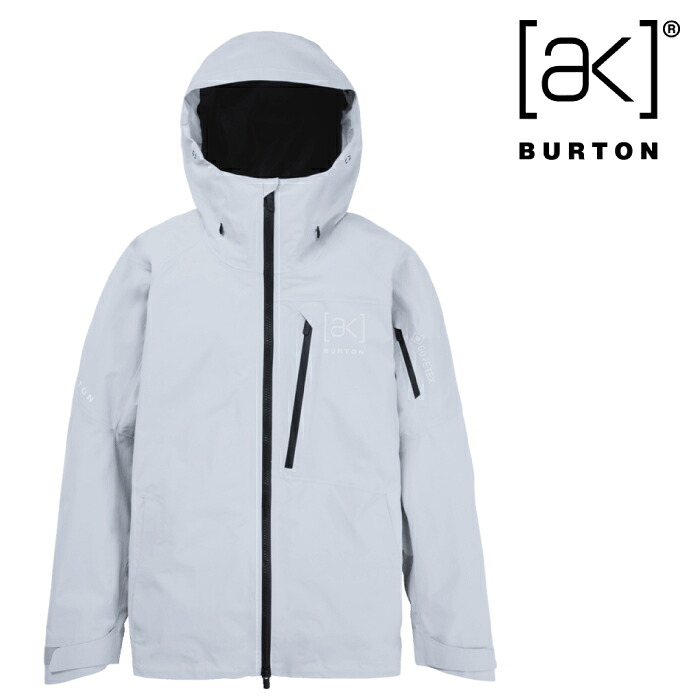 日本正規品 スノーボード ウェア ジャケット バートン BURTON MENS AK CYCLIC GORE-TEX 2L JACKET Gray Cloud ゴアテックス メンズ 25-26