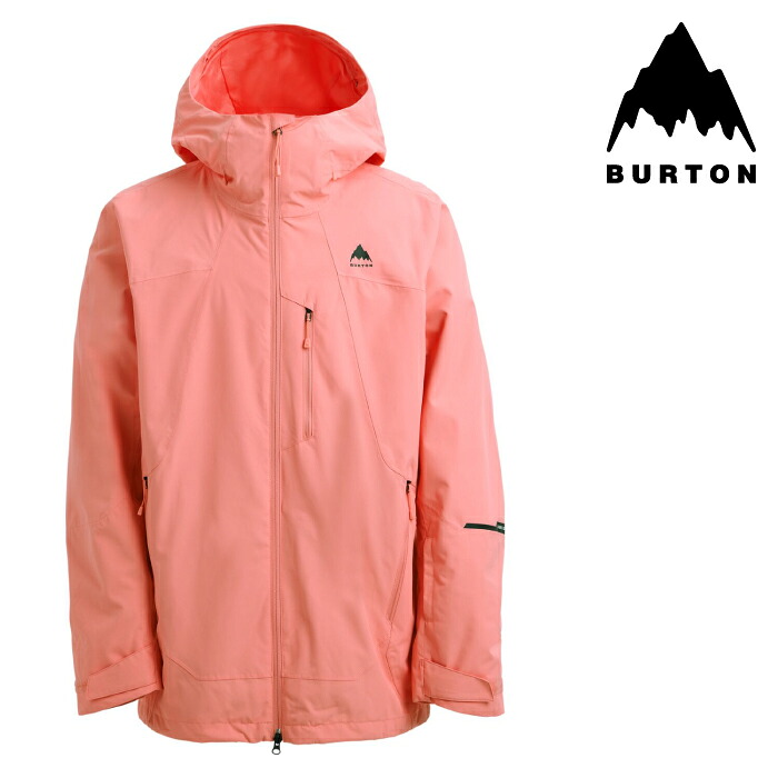 日本正規品 スノーボード ウェア ジャケット バートン BURTON MENS RESERVE 2L JACKET Sunrise Coral メンズ 25-26