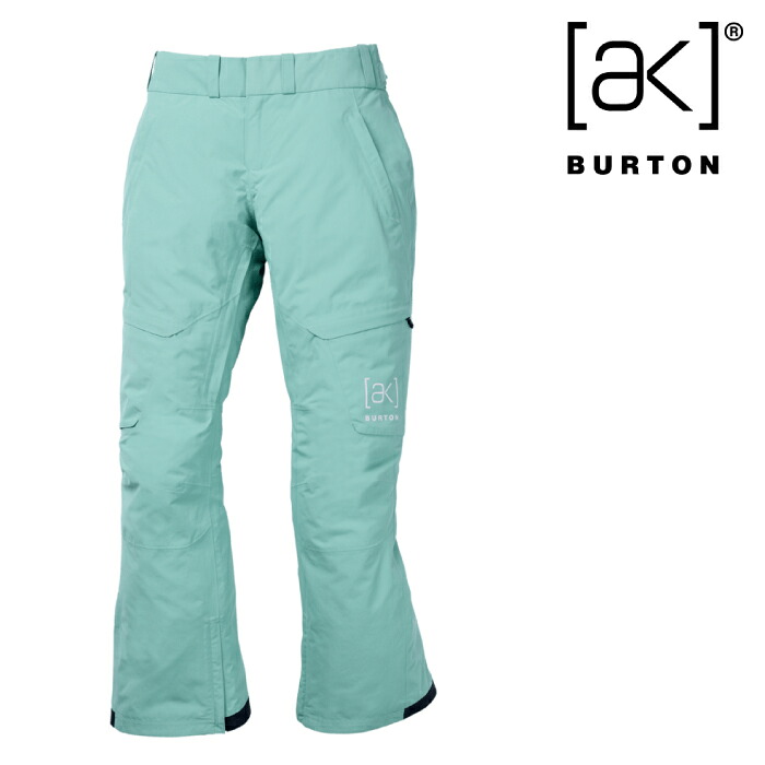 日本正規品 スノーボード ウェア パンツ バートン BURTON WOMENS AK SUMMIT GORE-TEX 2L PANTS Soft Sage ゴアテックス レディース 25-26