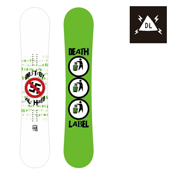 楽天市場】【wax】 デスレーベル スノーボード 板 メンズ キントーン