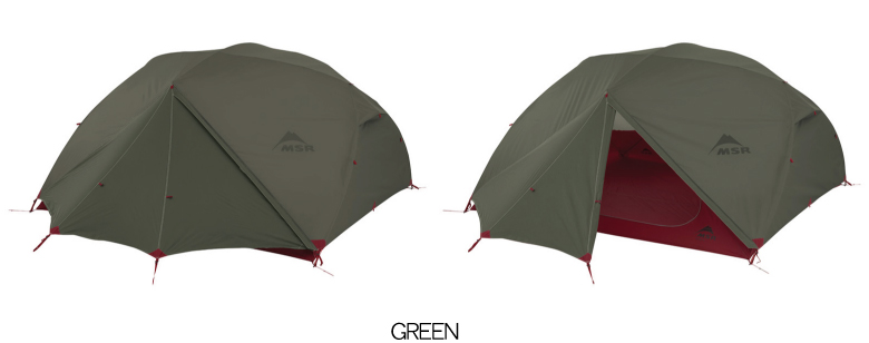 MSR エリクサー4 テント フットプリント付き バックパッキングテント 4