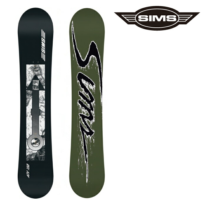 楽天市場】日本正規品 スノーボード 板 シムス FR2 x SIMS FXXKING