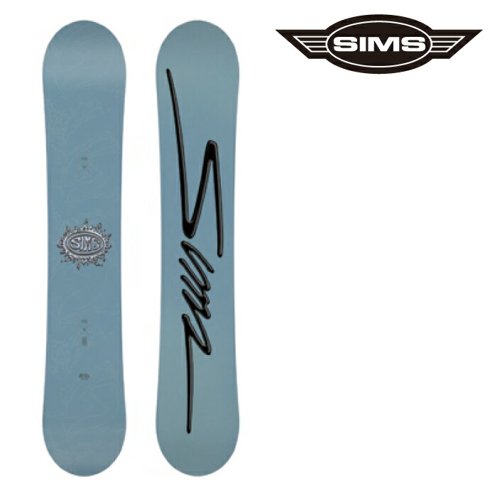 日本正規品 スノーボード 板 シムス SIMS BOWL SQUAD D Blue ボウルスカッド メンズ レディース 25-26