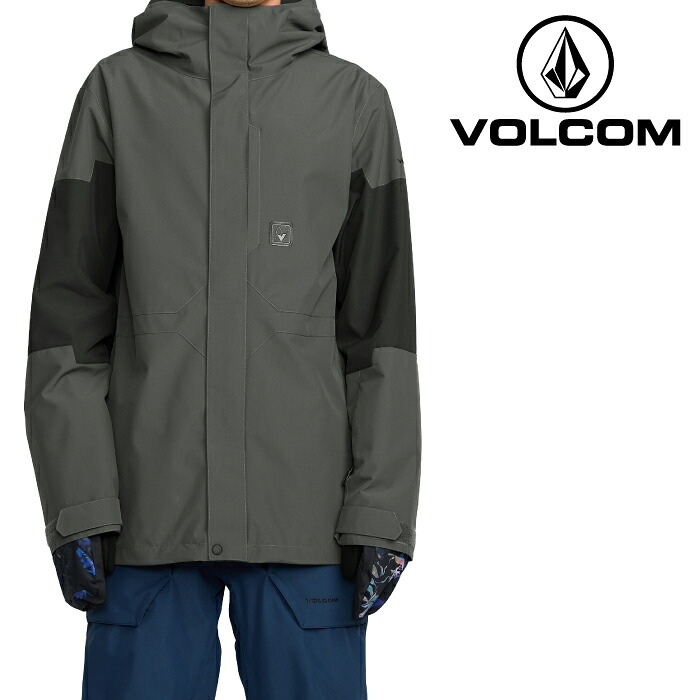 日本正規品 スノーボード ウェア ジャケット ボルコム VOLCOM PRIMRY JACKET Dark Grey メンズ 25-26